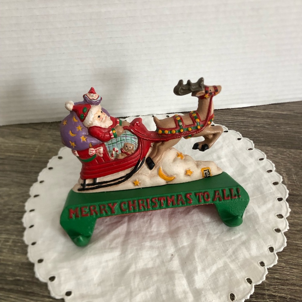 Vtg Mary Engelbreit Double Stocking Hanger